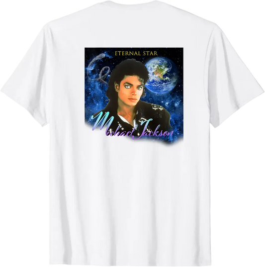 Michael Jackson T-Shirt The King of Pop MJ Cotton 100% Men or Women