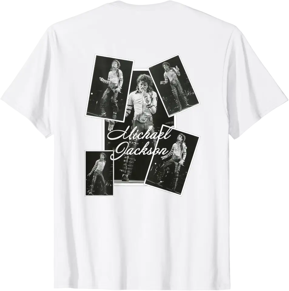 Michael Jackson T-Shirt The King of Pop MJ Cotton 100% Men or Women