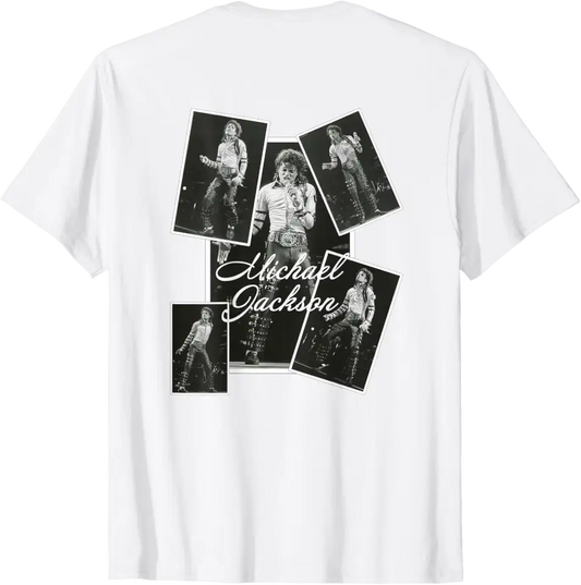 Michael Jackson T-Shirt The King of Pop MJ Cotton 100% Men or Women