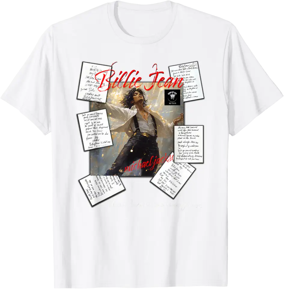 Michael Jackson T-Shirt The King of Pop MJ Cotton 100% Men or Women