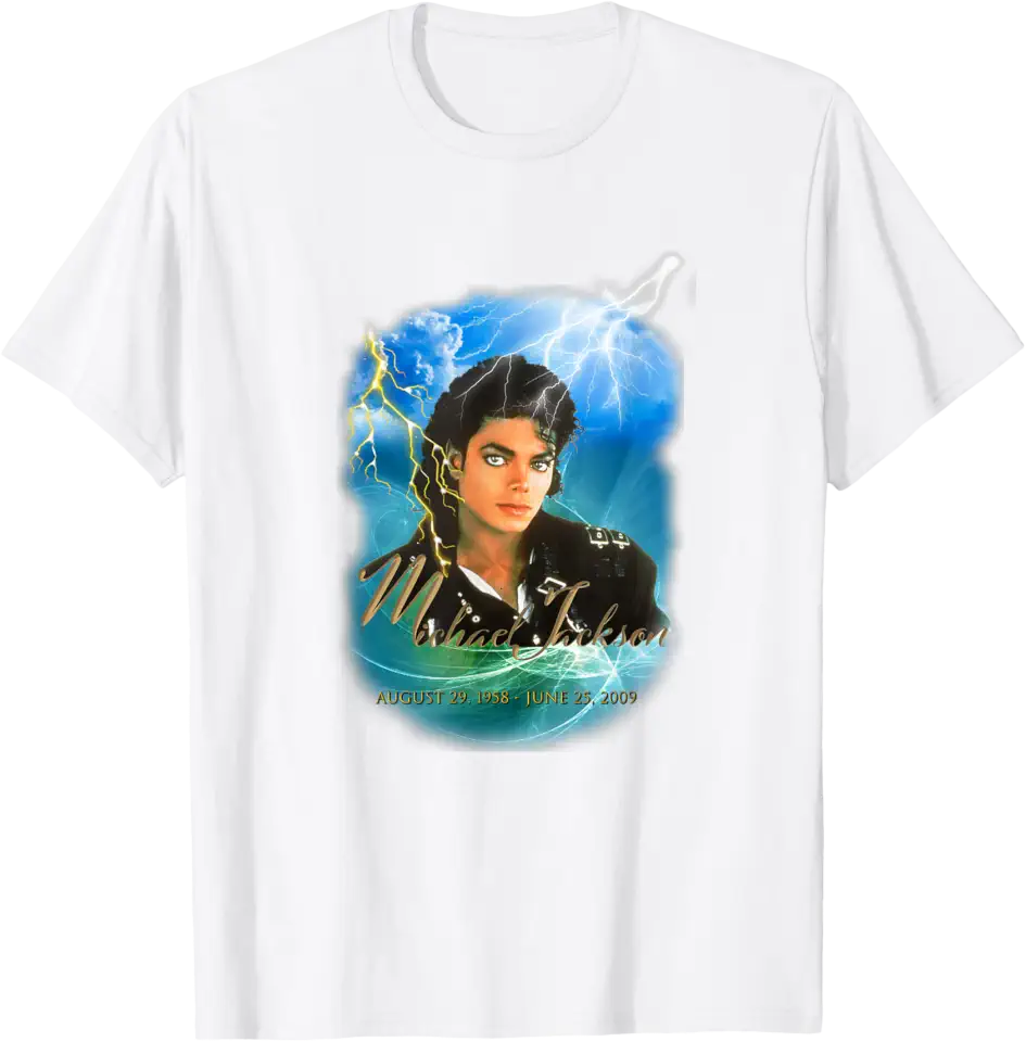 Michael Jackson T-Shirt The King of Pop MJ Cotton 100% Men or Women
