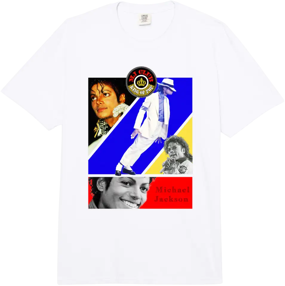 Michael Jackson T-Shirt The King of Pop MJ Cotton 100% Men or Women