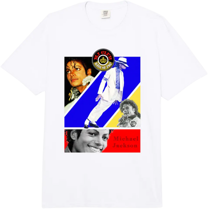 Michael Jackson T-Shirt The King of Pop MJ Cotton 100% Men or Women