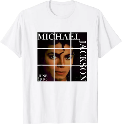Michael Jackson T-Shirt The King of Pop MJ Cotton 100% Men or Women