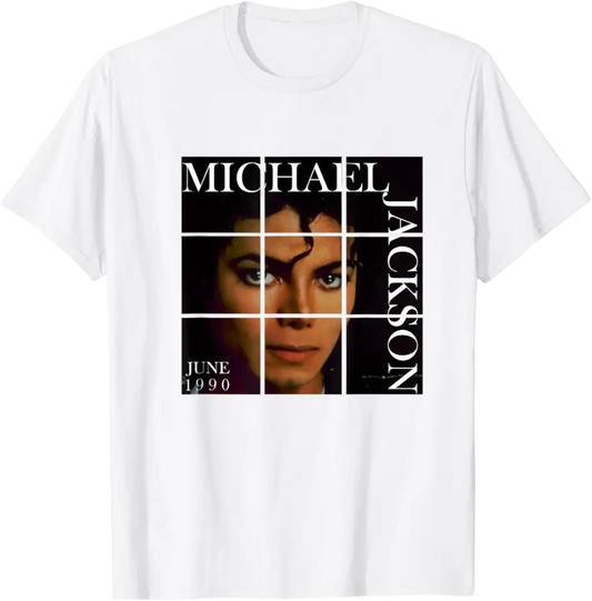 Michael Jackson T-Shirt The King of Pop MJ Cotton 100% Men or Women