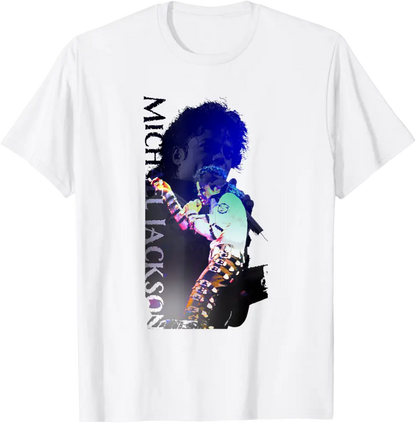 Michael Jackson T-Shirt The King of Pop MJ Cotton 100% Men or Women