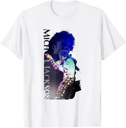 Michael Jackson T-Shirt The King of Pop MJ Cotton 100% Men or Women