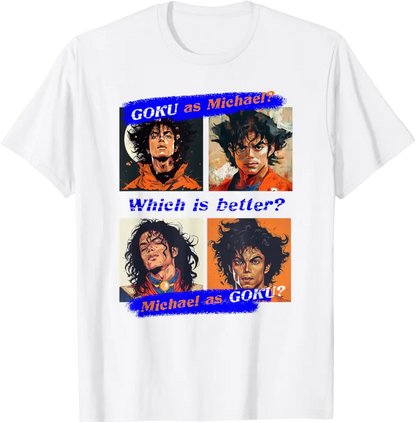 Michael Jackson T-Shirt The King of Pop MJ Cotton 100% Men or Women