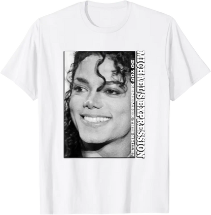 Michael Jackson T-Shirt The King of Pop MJ Cotton 100% Men or Women