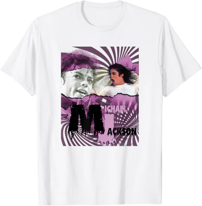 Michael Jackson T-Shirt The King of Pop MJ Cotton 100% Men or Women