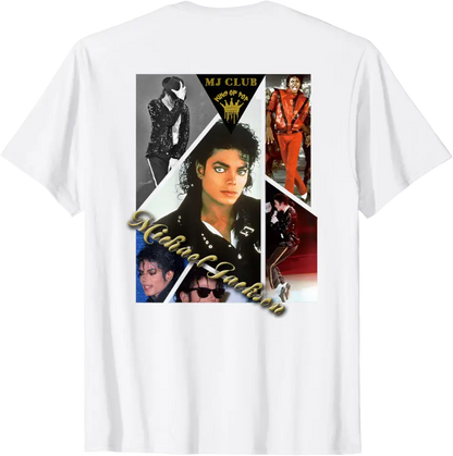Michael Jackson T-Shirt The King of Pop MJ Cotton 100% Men or Women