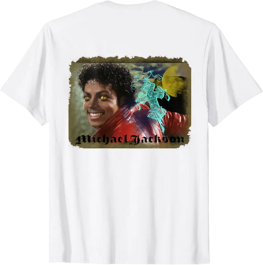 Michael Jackson T-Shirt The King of Pop MJ Cotton 100% Men or Women