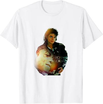 Michael Jackson T-Shirt The King of Pop MJ Cotton 100% Men or Women