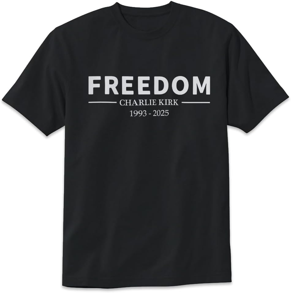 Boring Dog Charlie Kirk T-Shirt Charlie Kirk Freedom Unisex Design Tee Short Sleeve Unisex Shirt