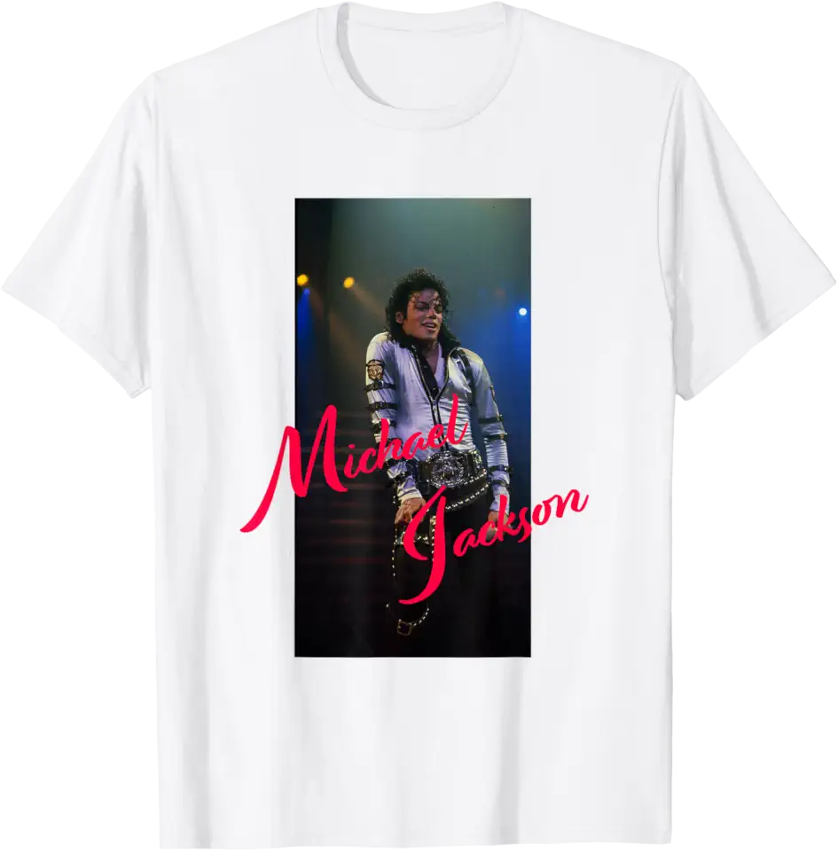 Michael Jackson T-Shirt The King of Pop MJ Cotton 100% Men or Women