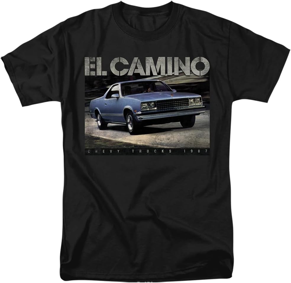 Popfunk Chevy El Camino Truck 87 Unisex Adult T Shirt