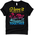Family Cruise Shirts 2026, Matching Family Vacation Shirts, Custom Cruisin Together Family Trip T Shirts, Cruise Squad Shirts for Family Vacation & Group Travel Multi