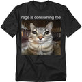 Popfunk Funny Meme Rage is Consuming Me Unisex Adult T Shirt