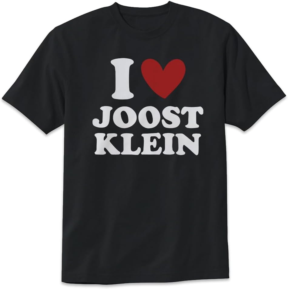 I Love Joost Klein T-Shirt I Heart Joost Klein Unisex Design Tee Short Sleeve Unisex Shirt