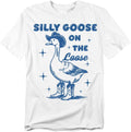 Popfunk Silly Goose on The Loose T-Shirt – Funny Animal Humor Tee, Unisex