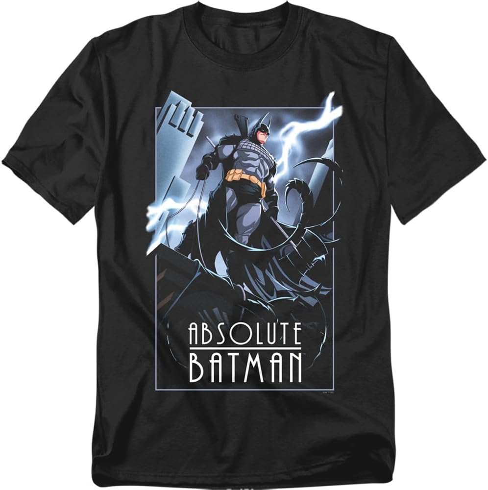 Popfunk Batman Absolute 90's Animated Unisex Adult T Shirt