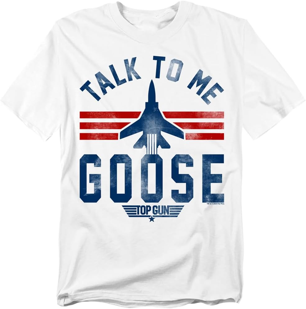Popfunk Top Gun Talk to Me Goose Unisex Adult T Shirt