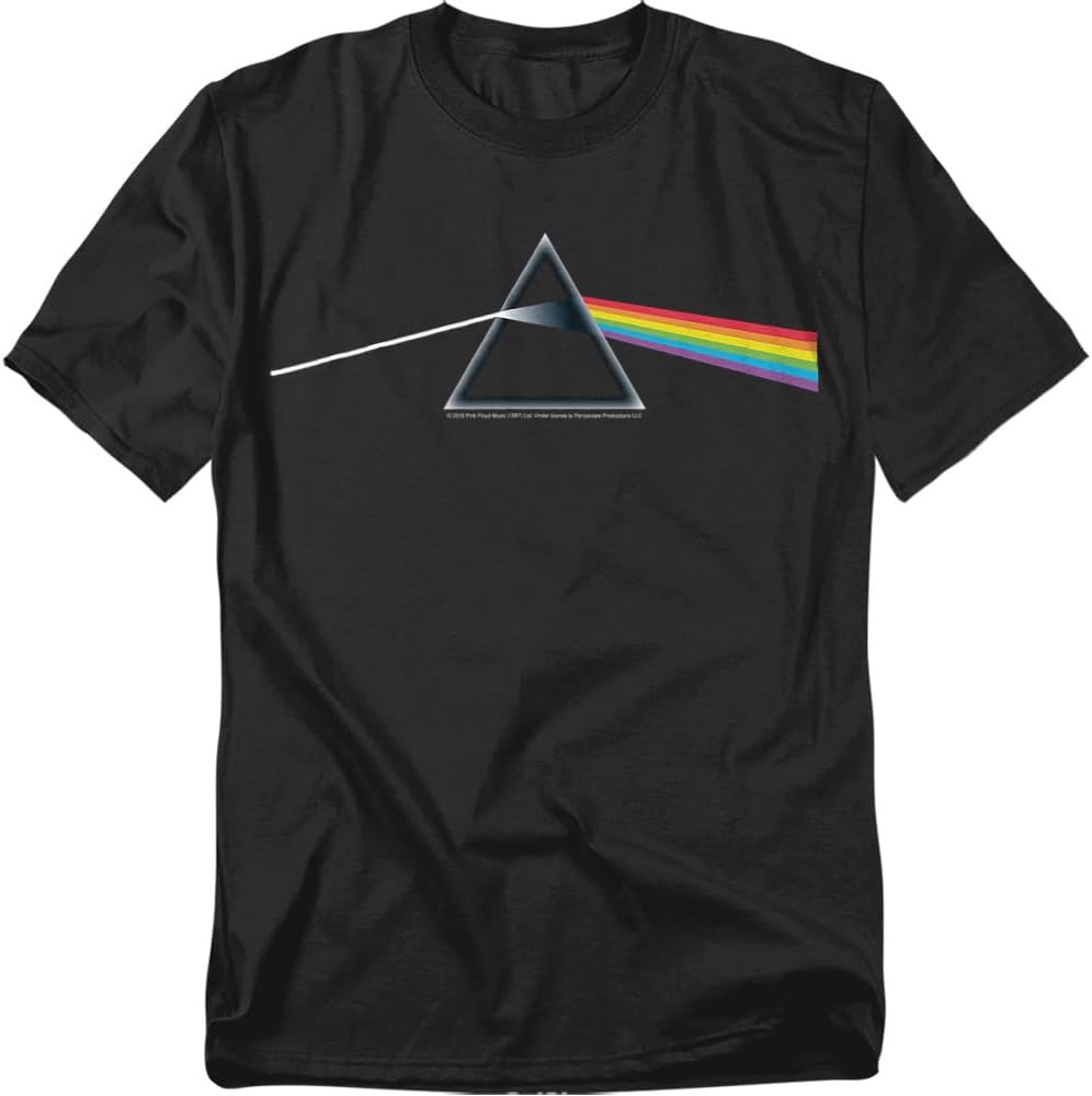 Popfunk Pink Floyd Dark Side of The Moon Album Rock Music T Shirt