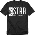 Popfunk Flash Superhero Star Labs T-Shirt - Black