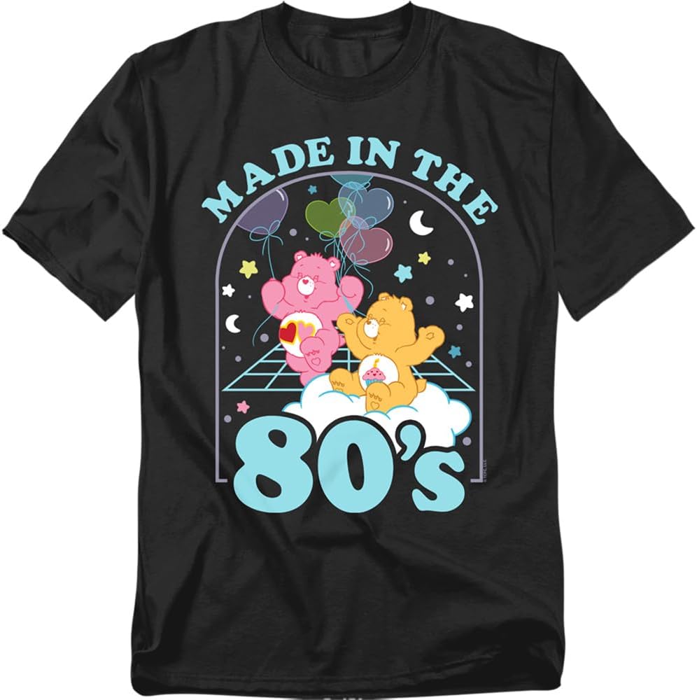 Popfunk Care Bears Made in The 80's Unisex Adult T Shirt