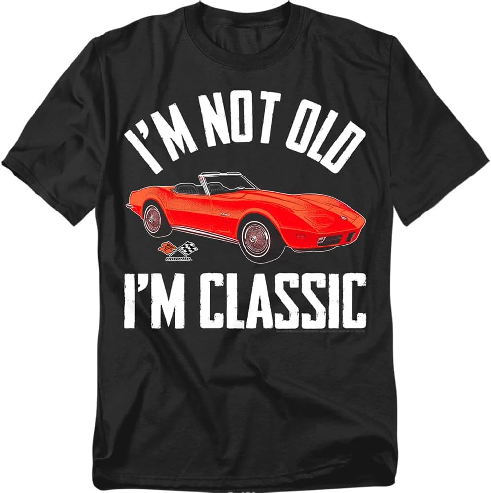 Popfunk I'm Not Old I'm Classic Corvette Unisex Adult T Shirt