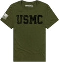 Popfunk Marines USMC Faded Indivisible Men's Ring-Spun T-Shirt