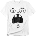 Spongebob Squarepants DoodleBob Face Unisex Adult T Shirt, White