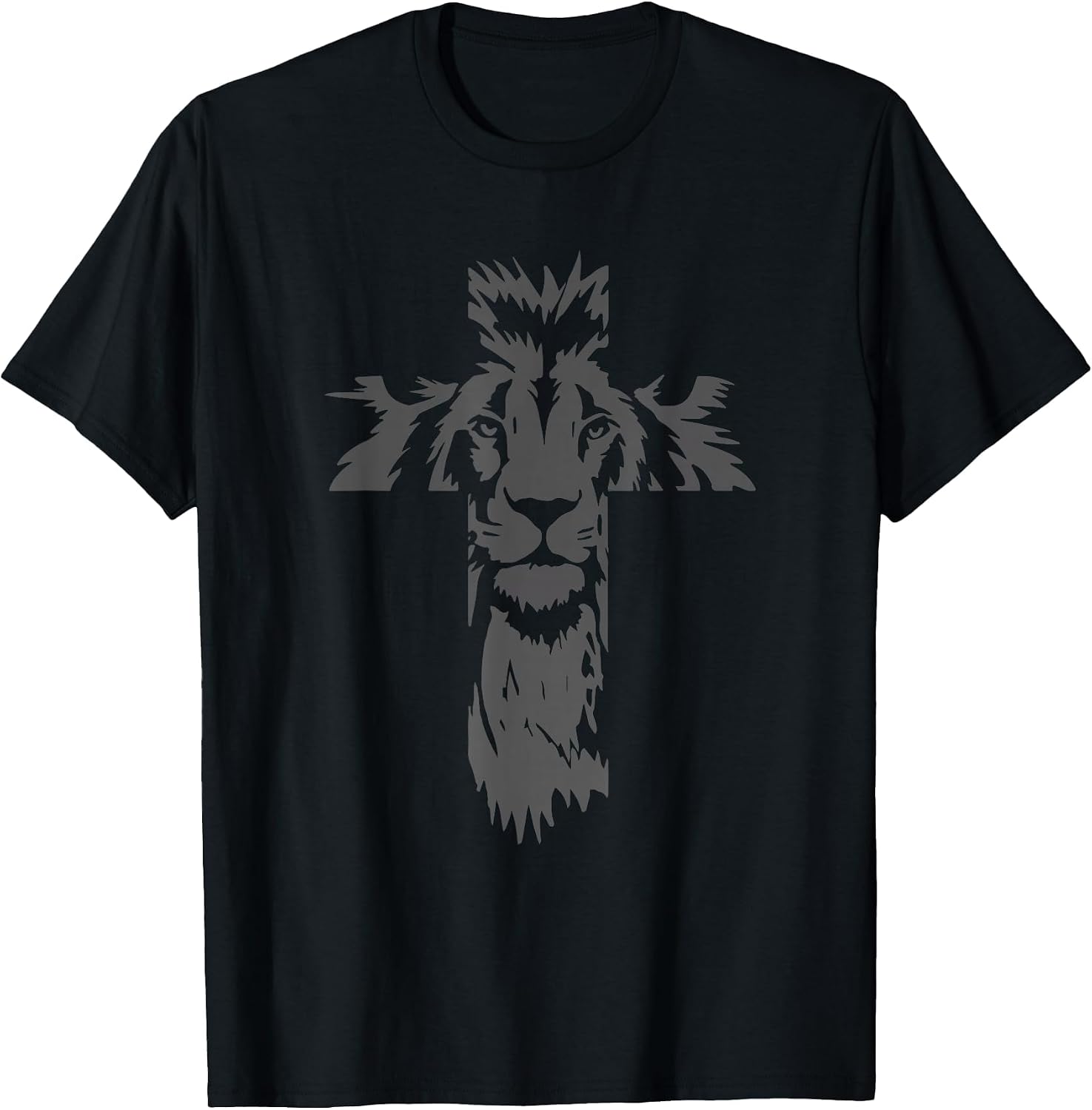 Jesus Christian Lion of Judah Graphic T-Shirt