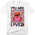 Popfunk Sesame Street Elmo You are Loved Unisex Adult T Shirt