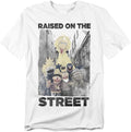 Popfunk Sesame Street Raised on the Street T-Shirt, White