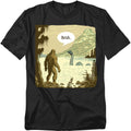 Popfunk Bigfoot Nessie Bruh T-Shirt – Funny Cryptid Meme Tee, Women, Unisex