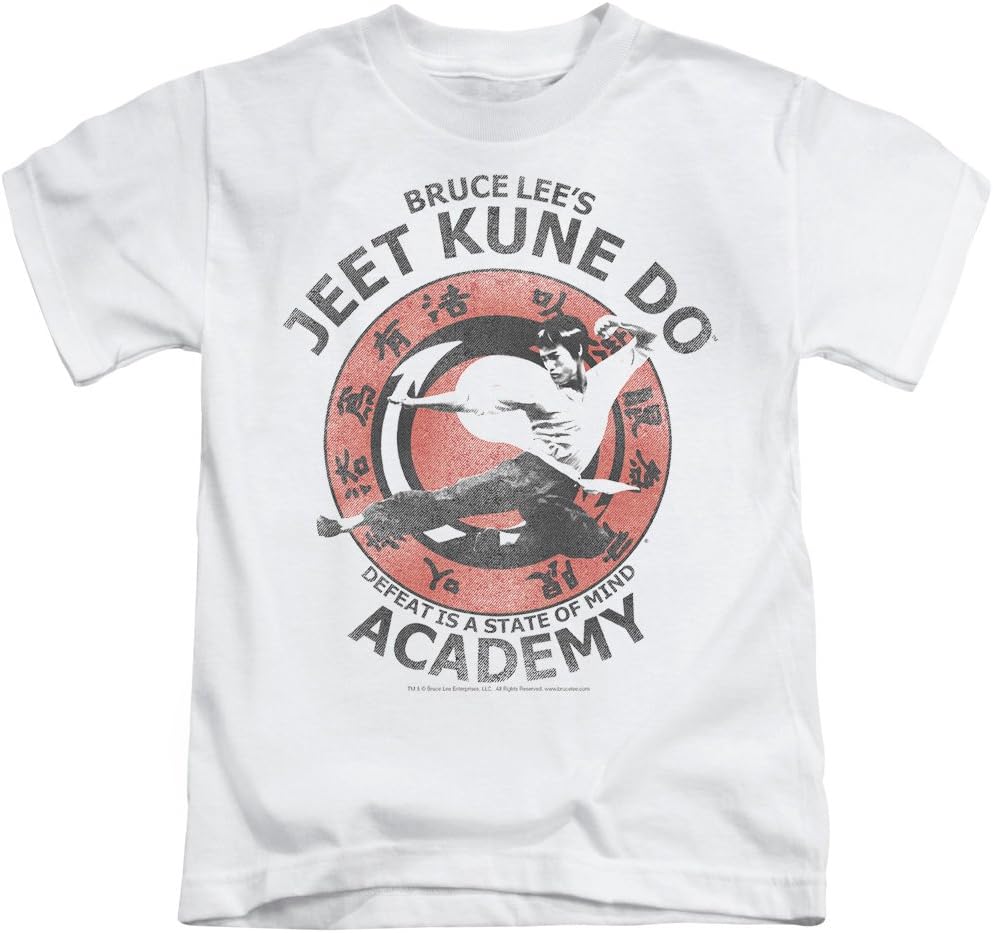 Bruce Lee Boys' Jeet Kune Childrens T-Shirt White