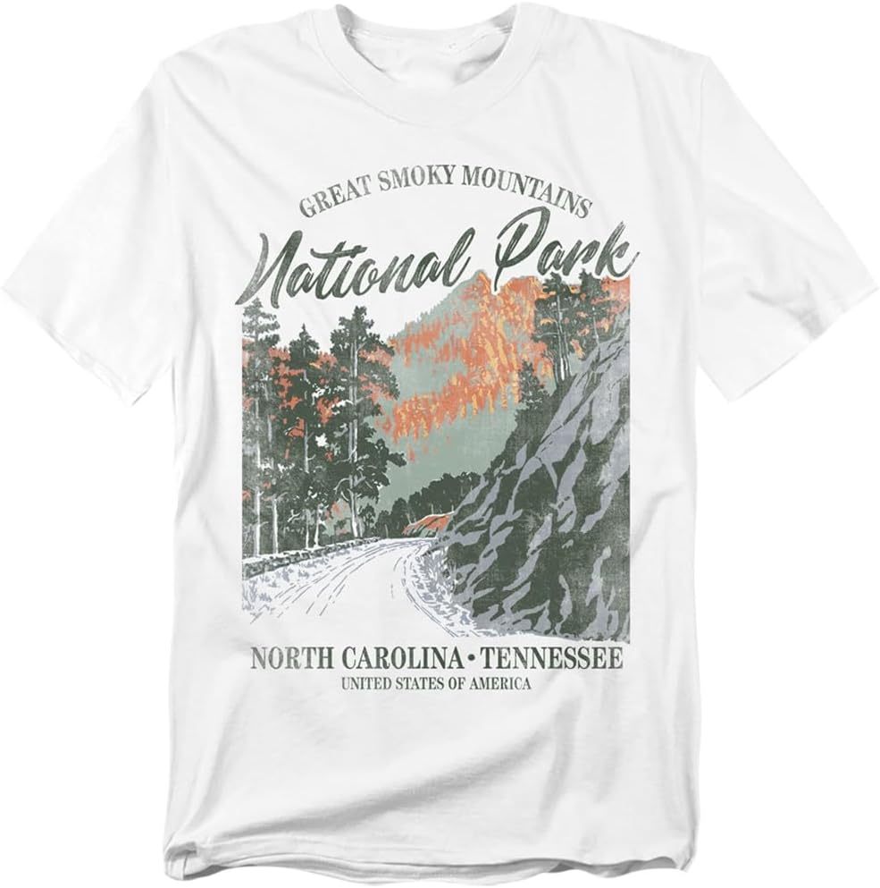 Great Smoky Mountains National Park Vintage Unisex Adult T Shirt