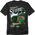 Popfunk Lord of The Rings Welcome to The Shire Unisex Adult T Shirt