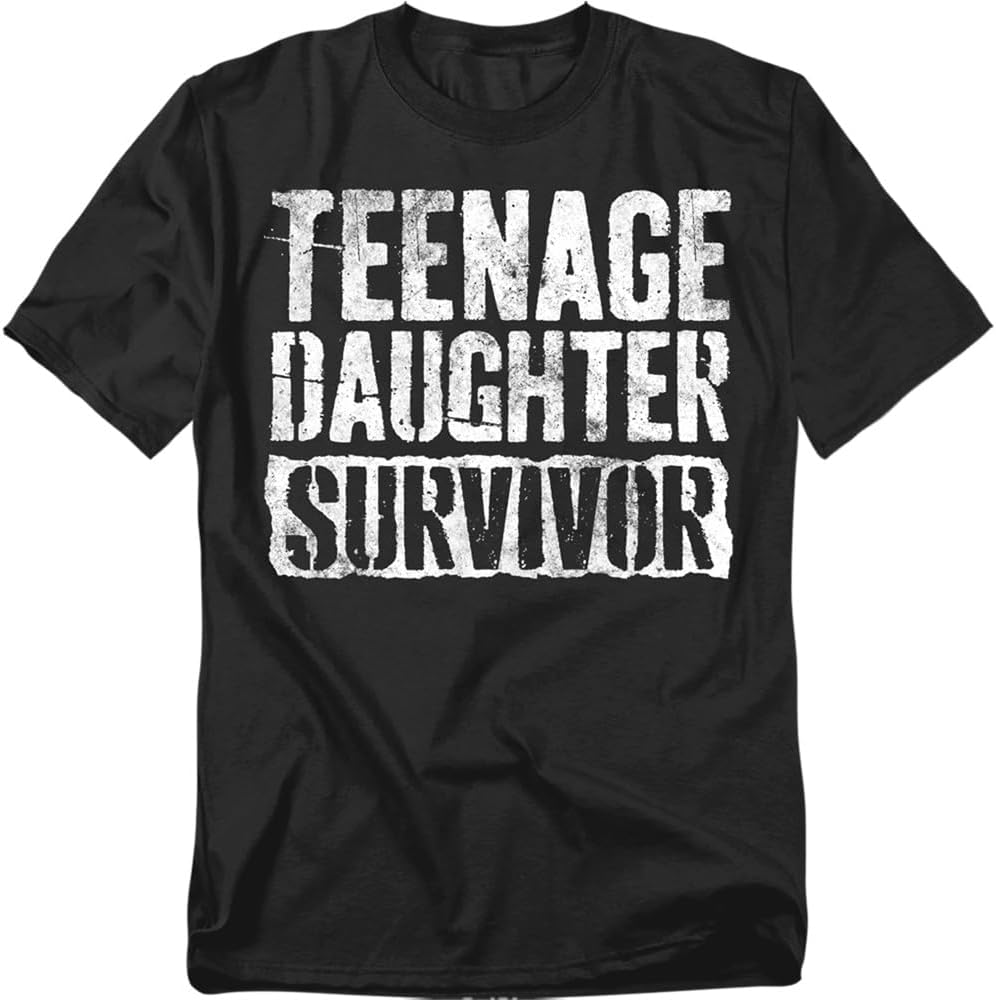 Teenage Daughter Survivor T-Shirt – Funny Parent Humor Tee, Unisex Shirt