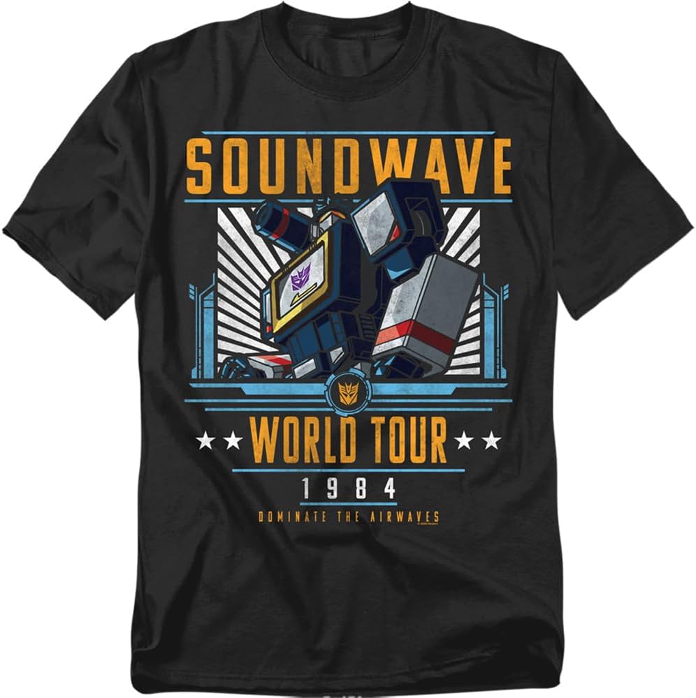 Transformers Generations Autobot Decepticon World Tour Unisex Adult T Shirt