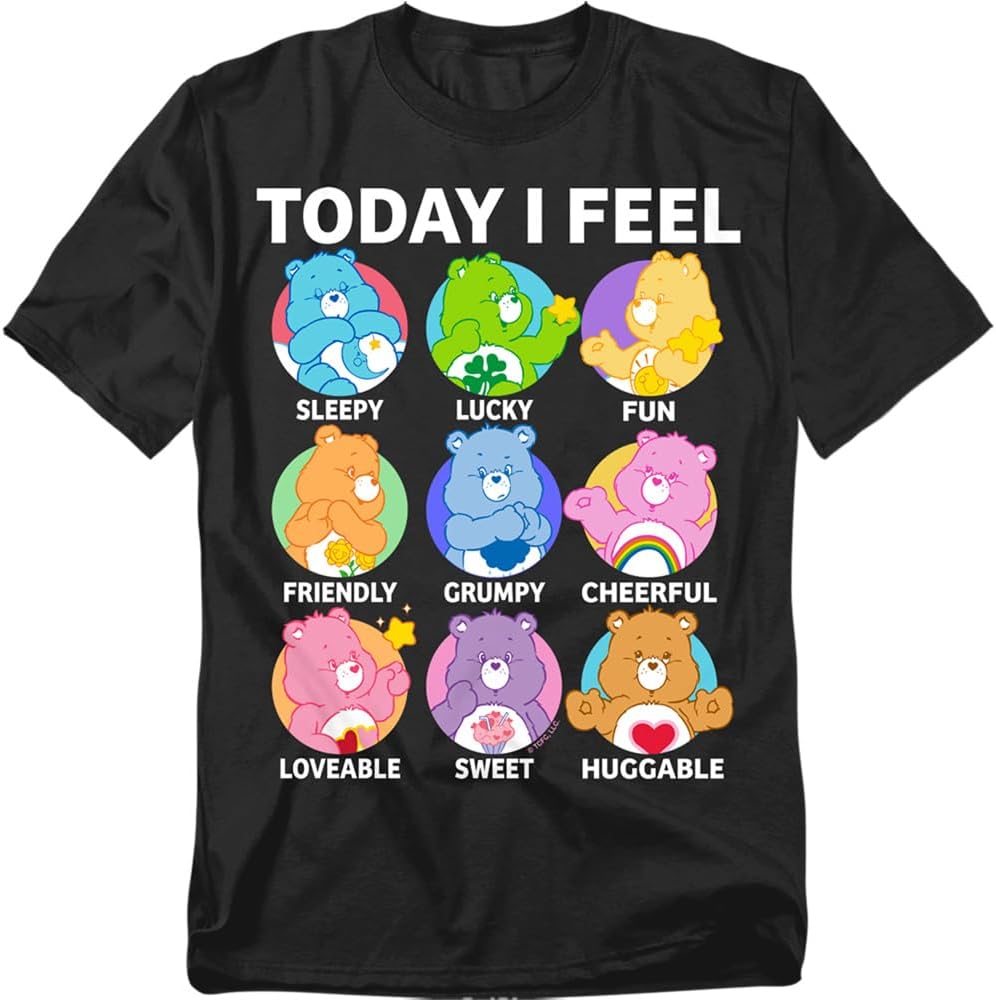 Popfunk Care Bears Today I Feel Unisex Adult T Shirt