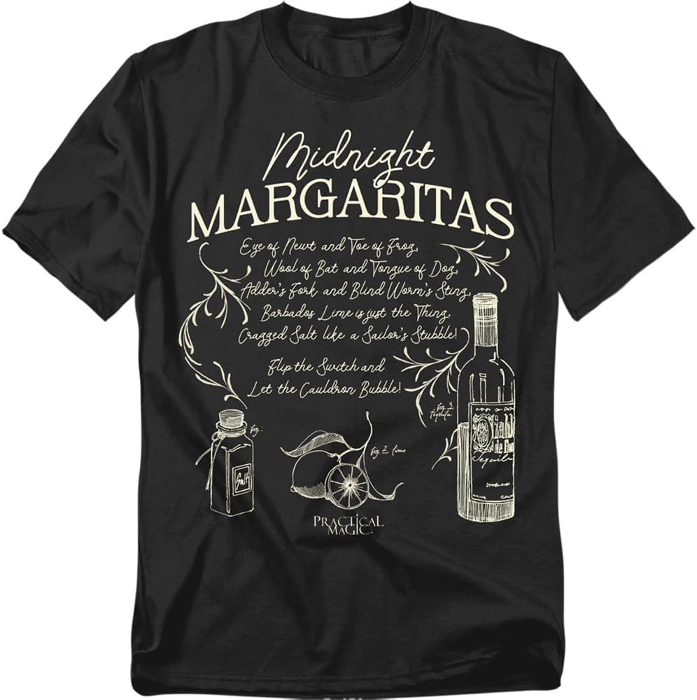 Popfunk Practical Magic Midnight Margaritas Unisex Adult T Shirt