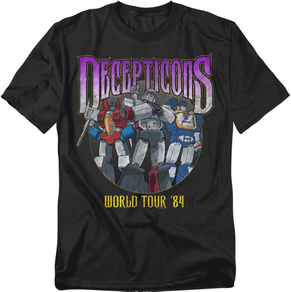 Transformers Generations Autobot Decepticon World Tour Unisex Adult T Shirt
