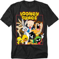 Popfunk Looney Tunes Group Square Unisex Adult T Shirt