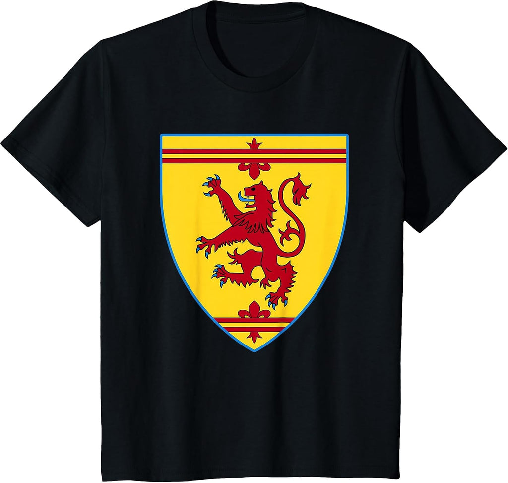 Knight Shield English Lion Crest Medieval Halloween Costume T-Shirt