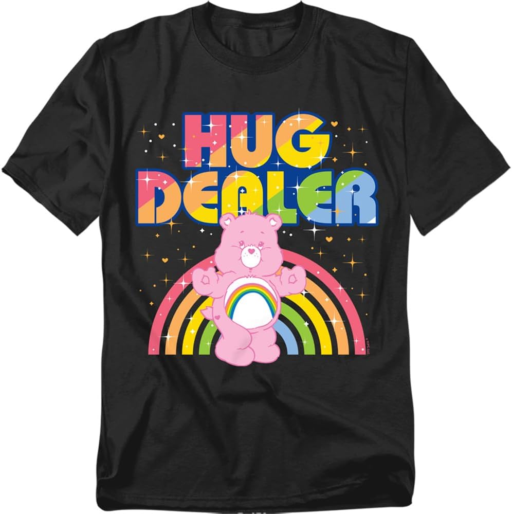 Popfunk Care Bears Hug Dealer Bear Unisex Adult T Shirt