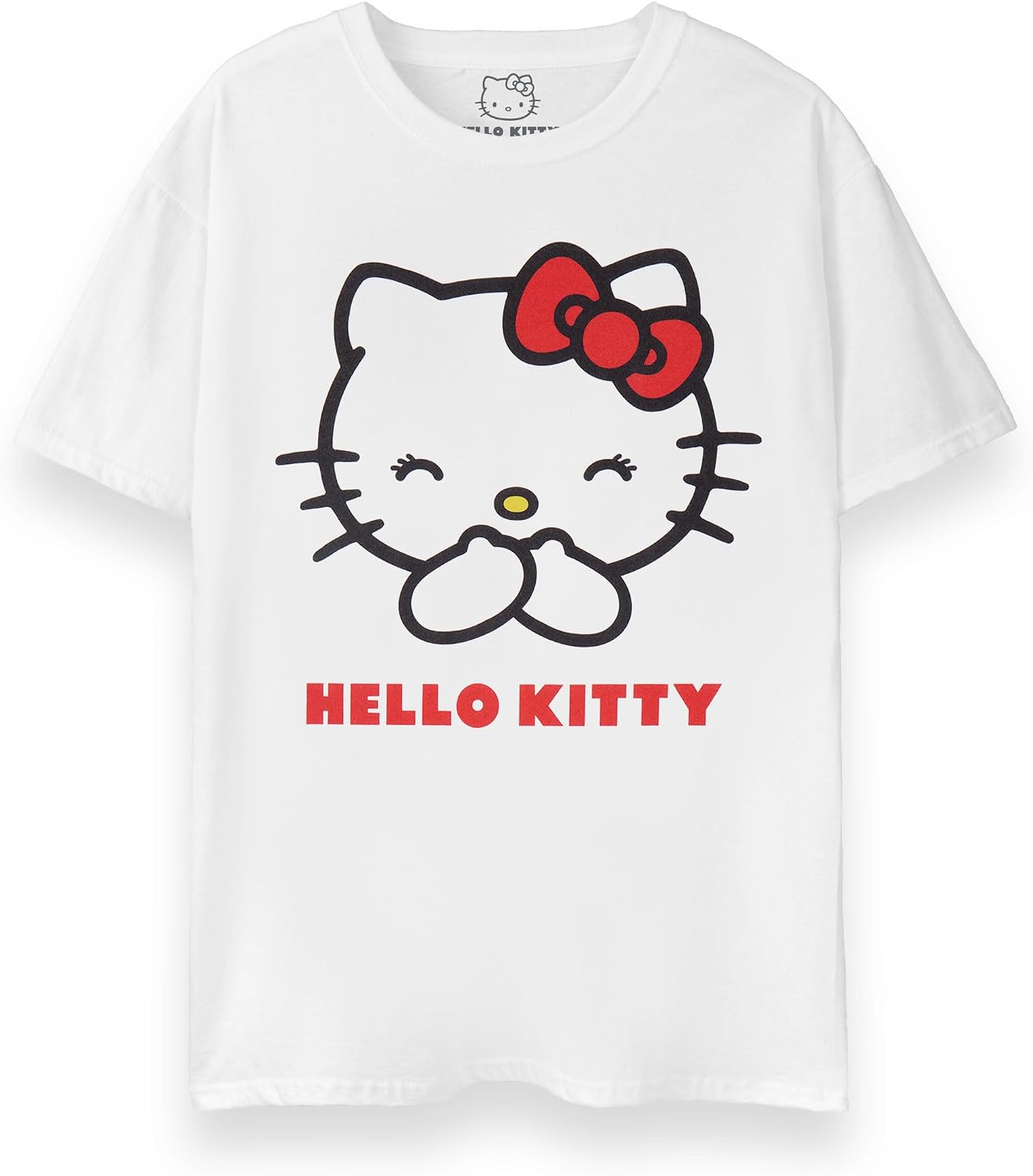 Hello Kitty Classic Womens Short Sleeved T-Shirt