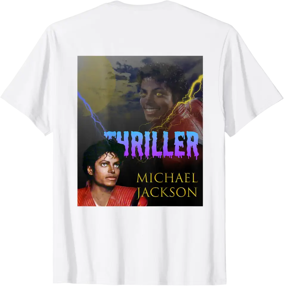 Michael Jackson T-Shirt The King of Pop MJ Cotton 100% Men or Women