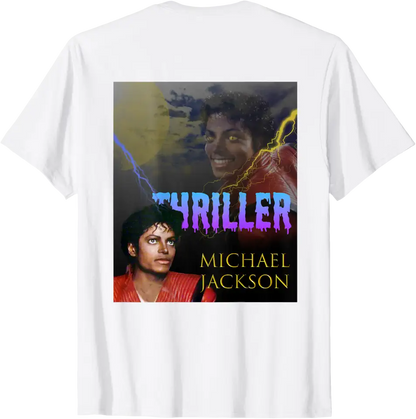 Michael Jackson T-Shirt The King of Pop MJ Cotton 100% Men or Women